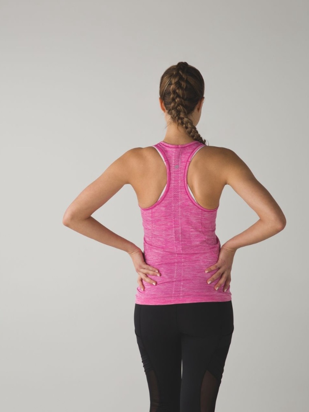 Lululemon Pink Athletic Top Swiftly Tech Racerback Tank Top 2.0, size 4